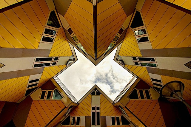 Rumah Cubic Rotterdam, Belanda