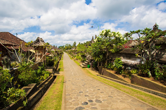 Villaggio tradizionale balinese di Penglipuran-Bali