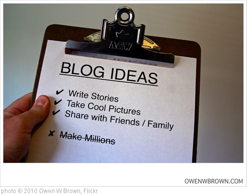 'BLOG IDEAS' photo (c) 2010, Owen W Brown - license: http://creativecommons.org/licenses/by/2.0/