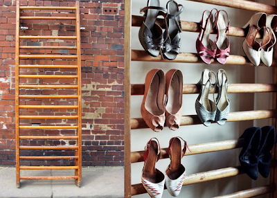 display / storage rack for high heels