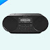 Sony ZS-RS60BT Bluetooth Portable Boombox - Black - Refurbished