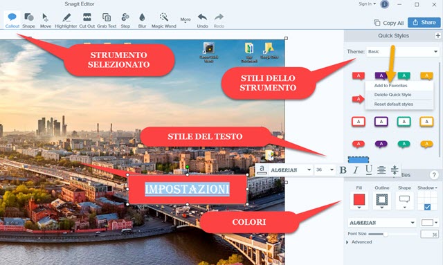 personalizzare-strumenti-snagit