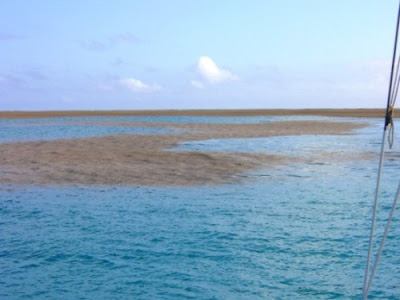 Amazing Sand Floating on Water