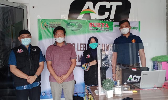 Kasat Intelkam Polresta Bandar Lampung Kunjungi Kantor ACT Lampung