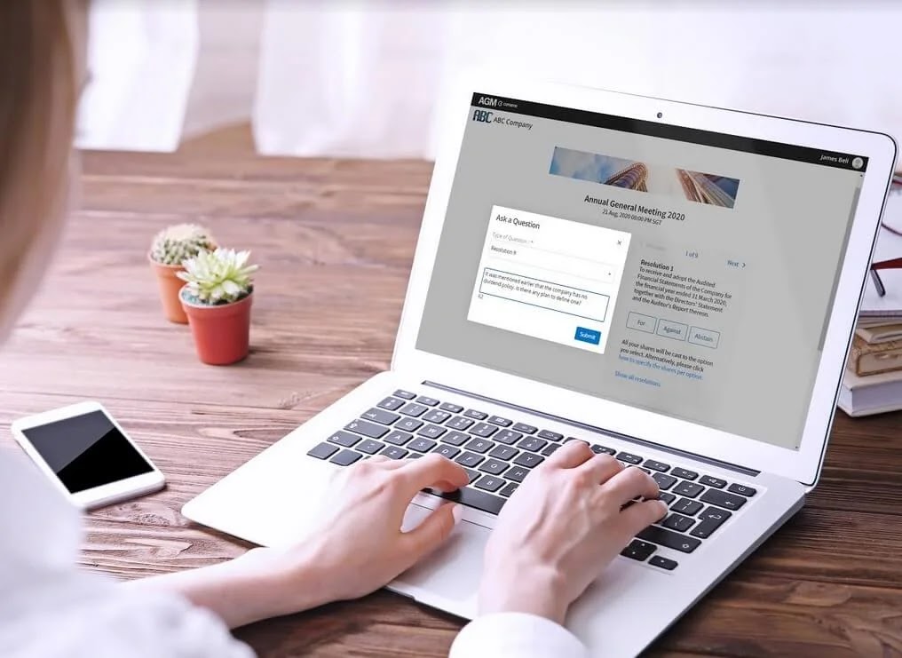 Azeus Launches Convene eAGM to Help Businesses Safely Conduct Annual Shareholders Meetings Amid COVID-19