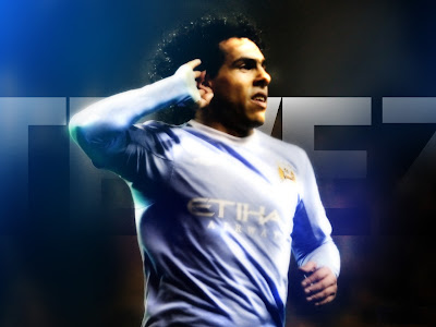 Carlos Tevez Wallpaper Manchester City FC