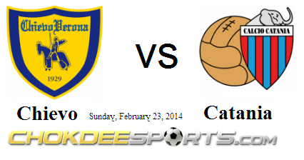 Chievo vs Catania - Chokdeesports.com