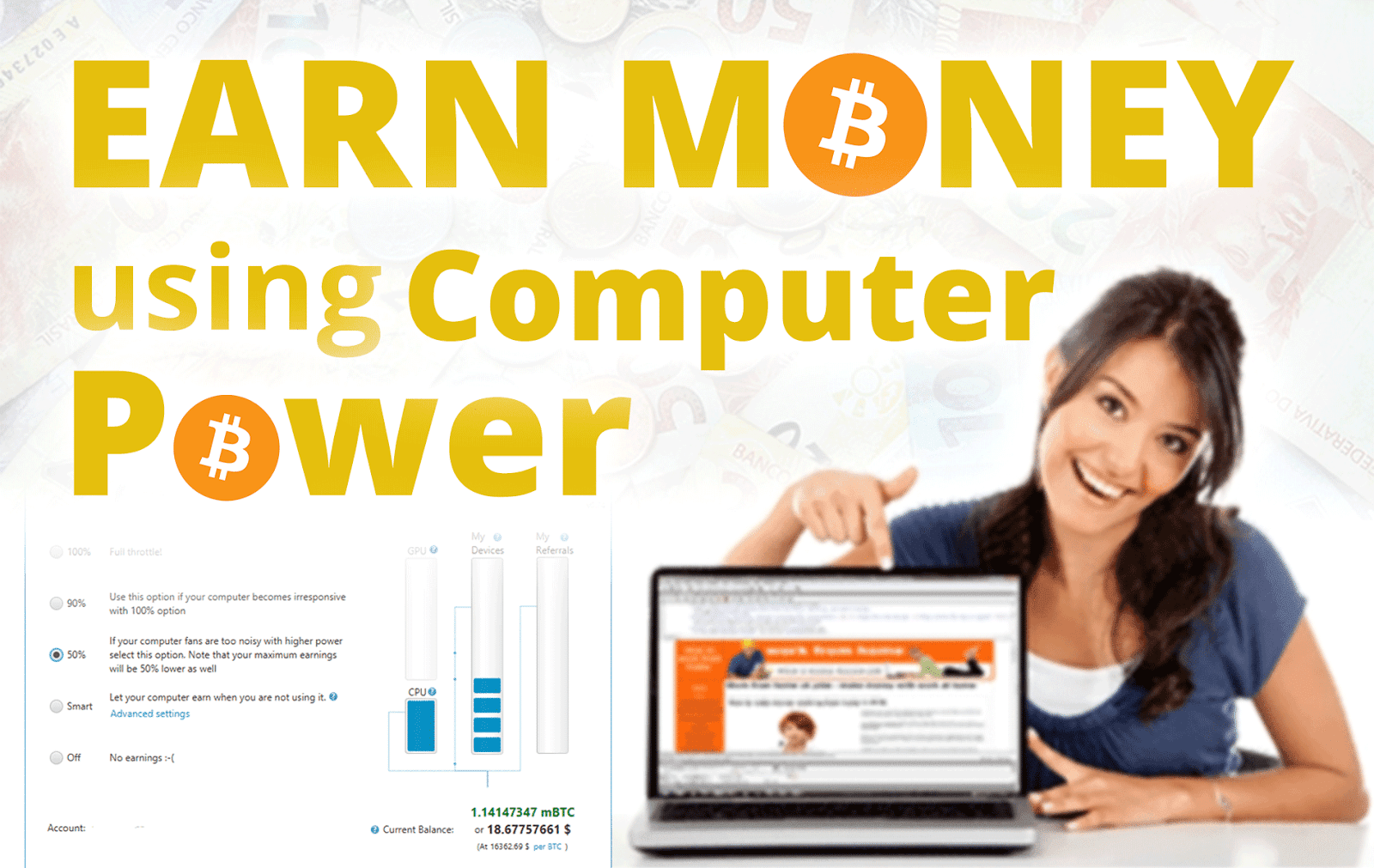 make money using computer power