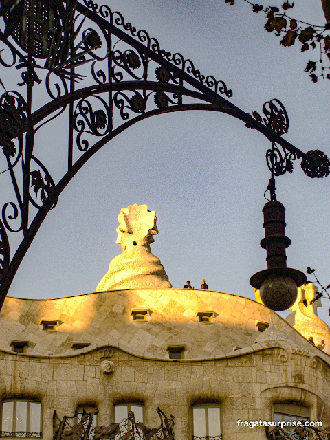 Casa Milà em Barcelona