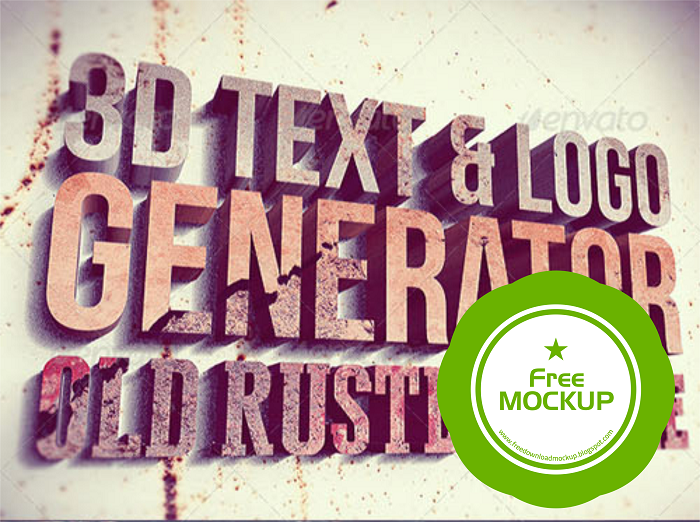 Download Free Download MockUp 3D Text Generator - Free Download ...