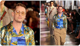 Macaulay Culkin leaves her addictions behind and becomes a model for big brands.