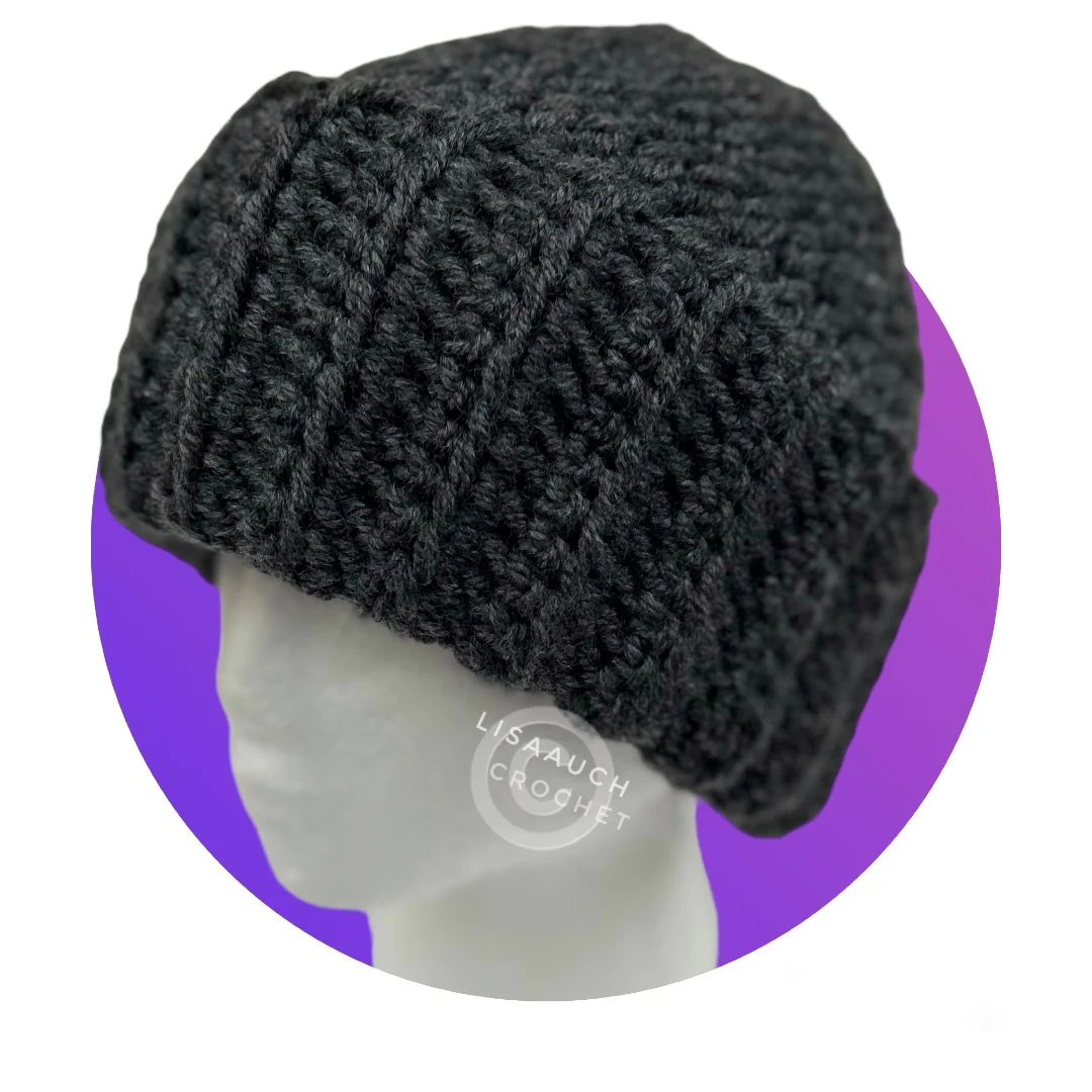 FREE Crochet Hat Pattern (Easy For Beginners)