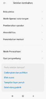 opsi pengembang redmi note 10s