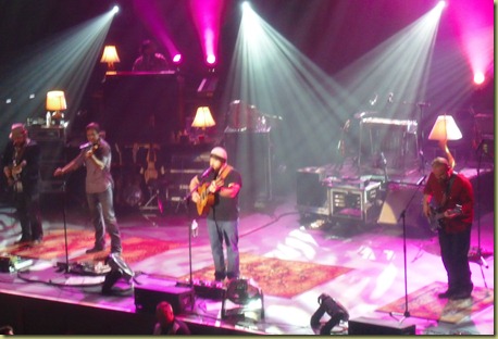Zac Brown Band on the stage