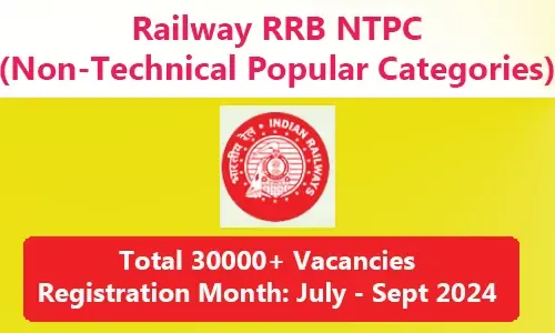 RRB NTPC Jobs