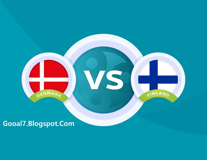 The date of the match between Denmark and Finland on 12-06 ...
