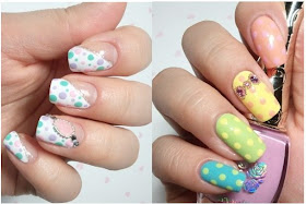 trend of nail art decoration 2012