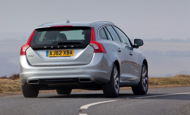 Volvo V60 PHEV plug-in hybrid driven