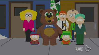 South Park disguised Prophet Muhammad in Bear costume