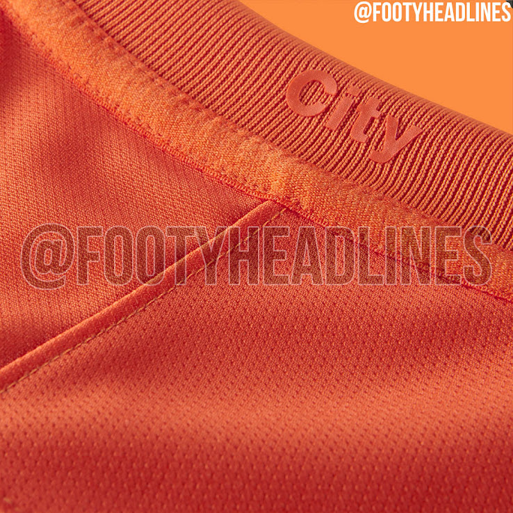 Manchester City's 16-17 third kit is anything but usual, boasting orange and purple as main colors, with white and black used for trim. The new Manchester City 2016-2017 third jersey was unveiled by players and fans today. Once again based on a global Nike template as in the previous two seasons, the new Man City third kit reflects the city's status as a hub for music, style and sport.  +4   The new Manchester City 16-17 home, away and third kits are the first to feature the new club crest which was unveiled in late 2015. Etihad Airways continues as main sponsor for the new Manchester City 2016-17 shirt.  Manchester City 16-17 Third Kit This is the new Manchester City third shirt.  Made by Nike, the new Manchester City third jersey is predominantly orange with a dominant purple fade on the front. Both the Nike and Etihad logos on the front of the Made City 16-17 third kit are white. Based on Nike's Vapor kit template with AeroSwift technology, the Manchester City 2016-17 third shirt sees a black line run down on each side.  In the first season in which Manchester City uses its new club logo, Nike and the club decided to use the original, colored version of it on the Manchester City 2016-2017 third kit.  +1   The shorts of the Manchester City 16-17 third kit will also be purple (officially 'Persian Violet'), while the color of the socks is not known at the moment.    The Manchester City 2016-17 third kit will be the first time for Manchester City to sport an orange shirt in away games since the 2008-09 season, when the away kit was orange with navy and yellow trim.