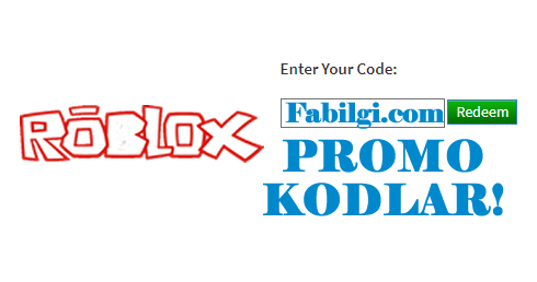 Roblox Promo Kodlari Bedava Esya Alma Yontemi Haziran 2020 Fabilgi - roblox beleş eşya kodu youtube