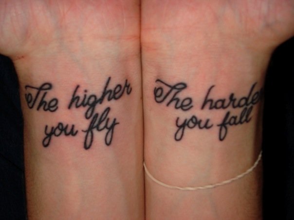 In case you want larger single word tattoos then you will have to opt for