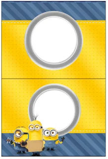 Minions Movie, Free Printable Labels.