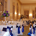 The Ballroom Looks Beautiful in Blue