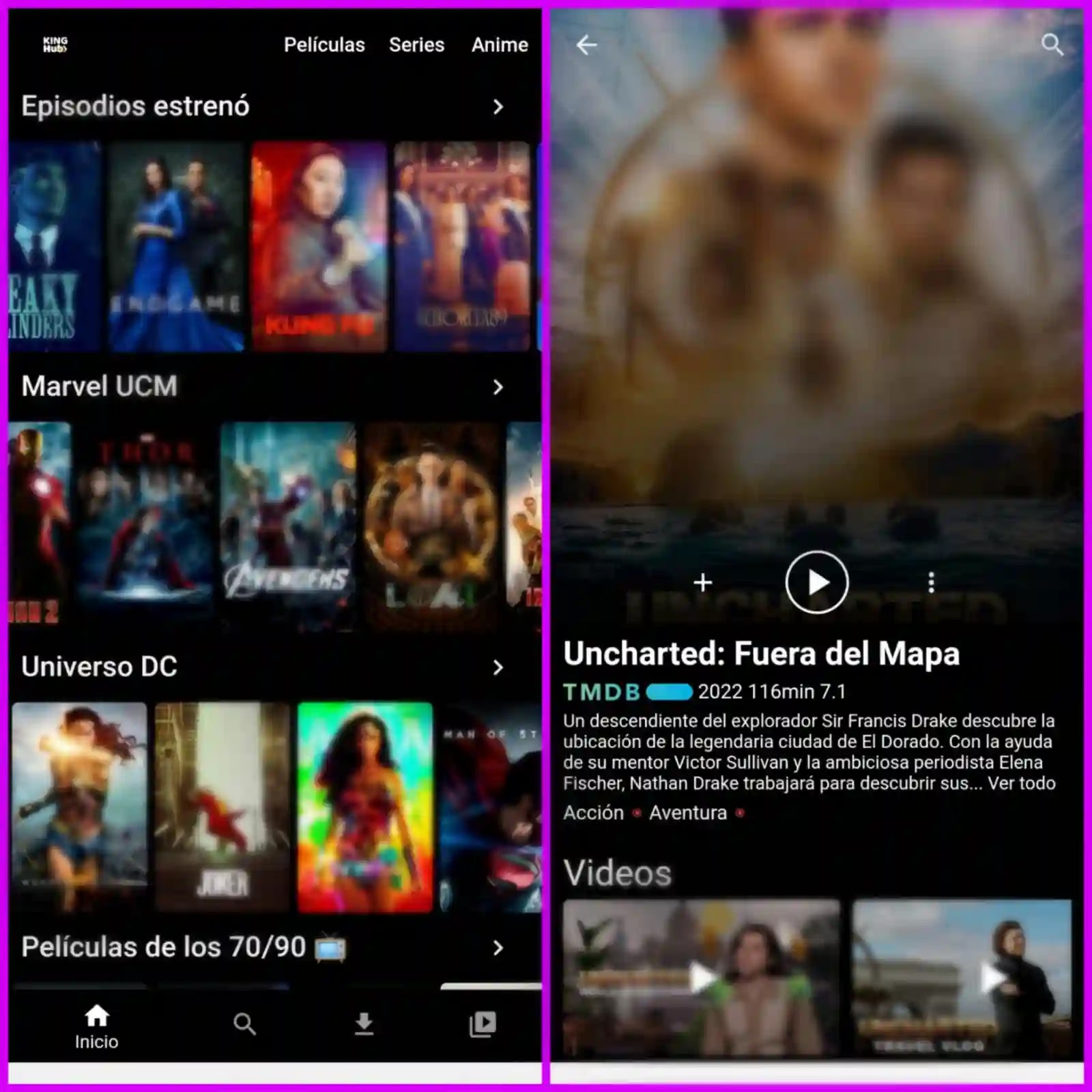 ▷ KING HUB APK 1.0.7 ( PELÍCULAS Y SERIES GRATIS )