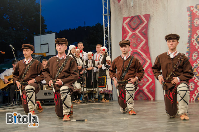 Ilinden Days Ceremony on Shirok Sokak street in Bitola, Macedonia - 27.07.2019