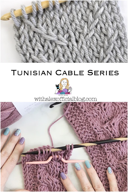 Tunisian Crochet Cable Stitch Tutorial - I Like Crochet