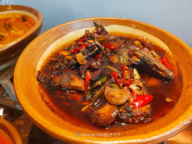 Asam Pedas dan Ikan Bakar Sambal Sedap di Taste of Johor, Nusa Sentral, Iskandar Puteri