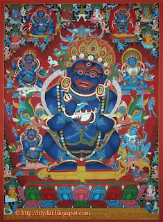 Mahakala Thanka by Mukti