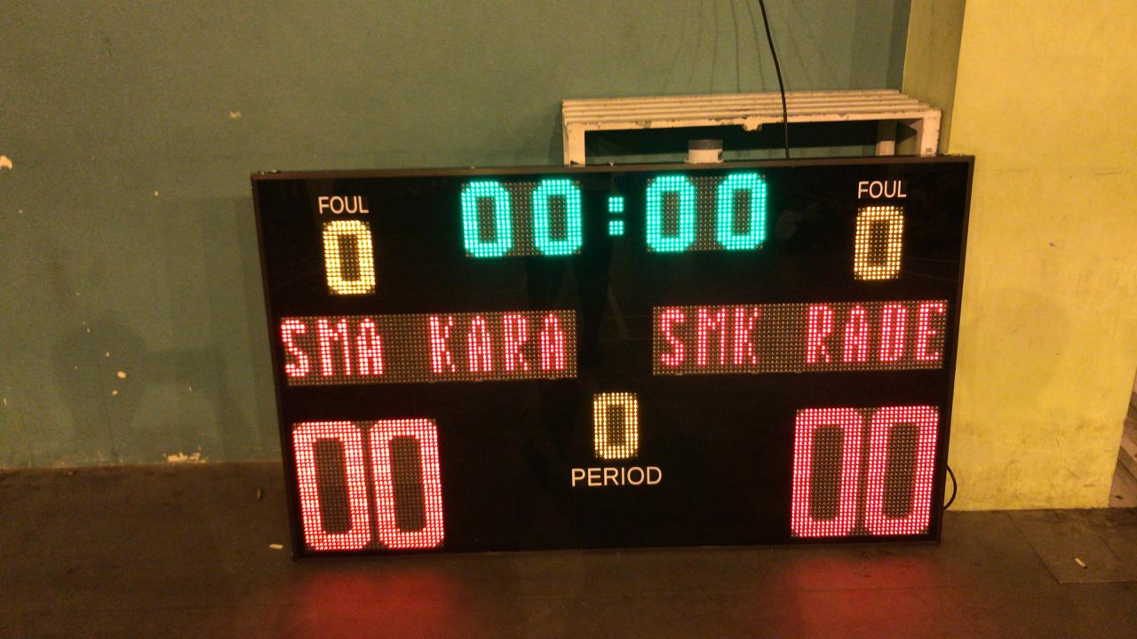  PCB Jogja  jual score board papan skor scoreboard timer 