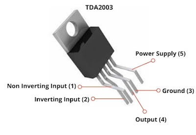 Persamaan IC TDA 2003