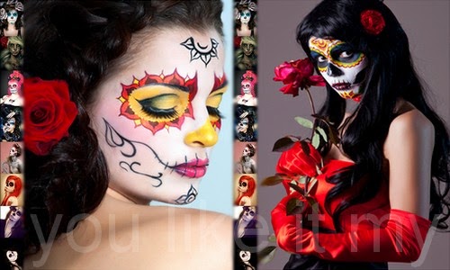http://youlikeitmy.blogspot.com/2014/09/how-to-paint-sugar-skull-makeup-for.html