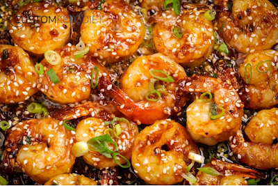 Keto Hoisin Butter Prawns