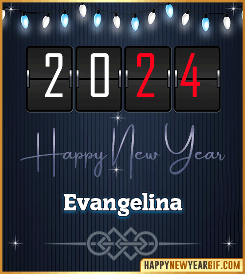 Happy New Year 2024 images for Evangelina