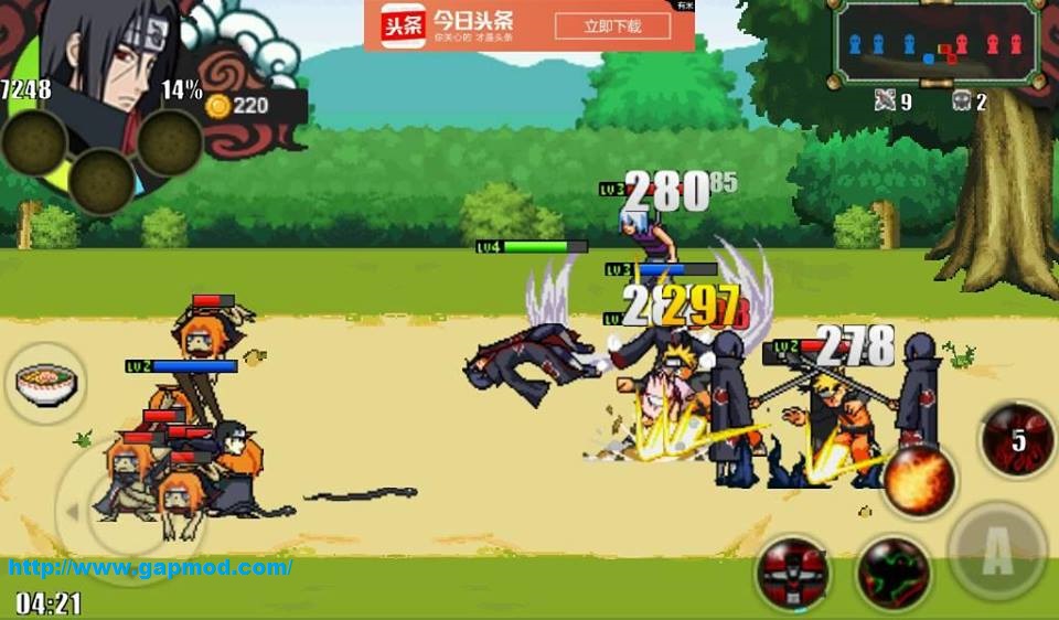 Naruto Shippuden Senki v1.18 First Edition 1 Apk gapmod ...