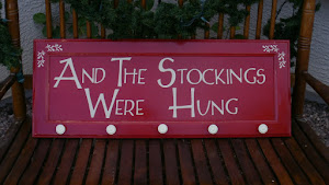 Stocking Holder Sign  *SOLD*