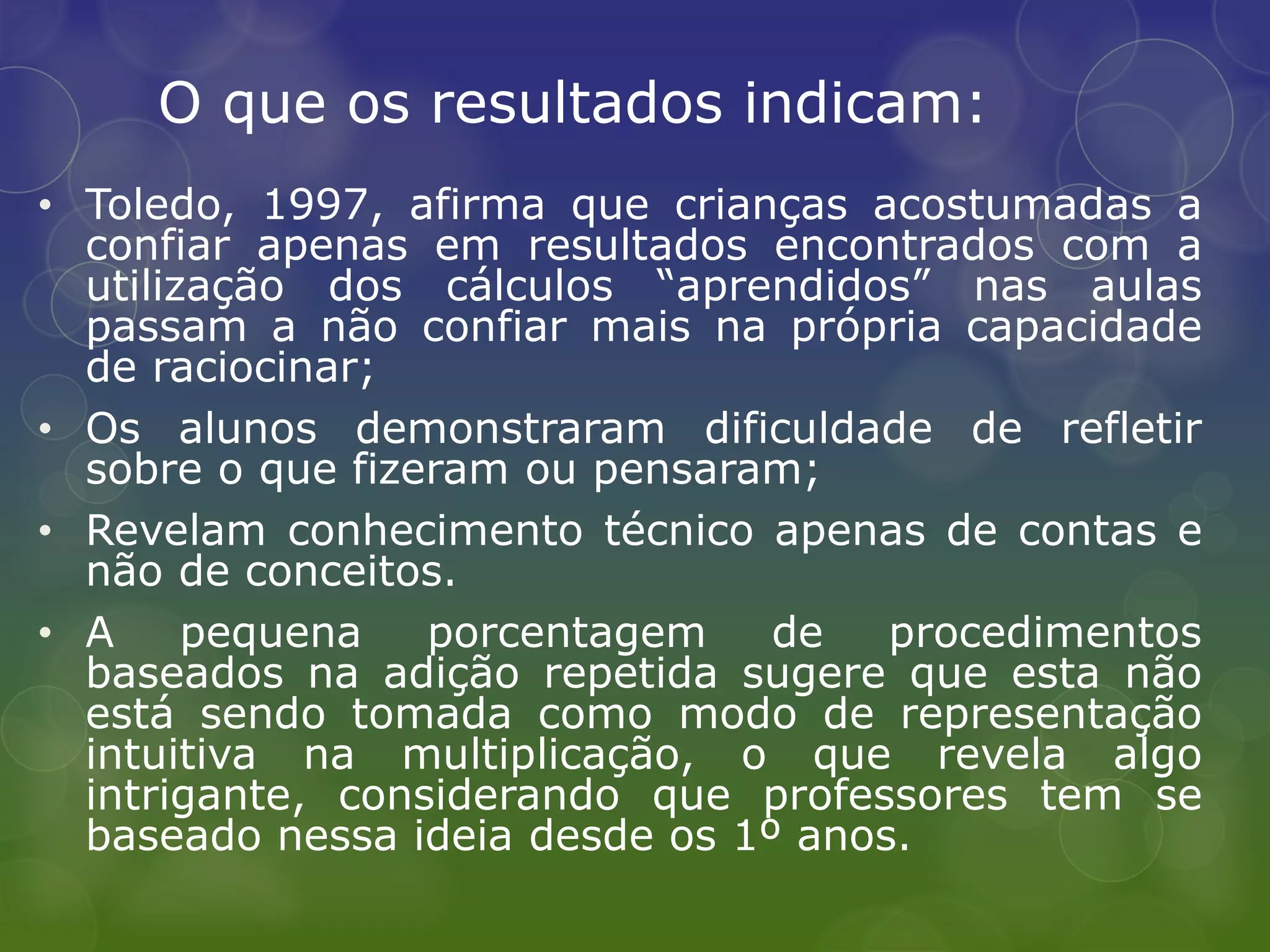 Multiplicação exercícios