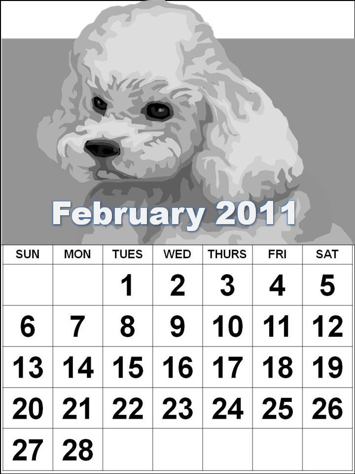 february 2011 calendar for kids. dresses february 2011 calendar