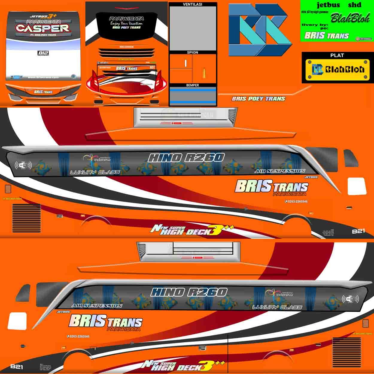 livery bus simulator bris trans