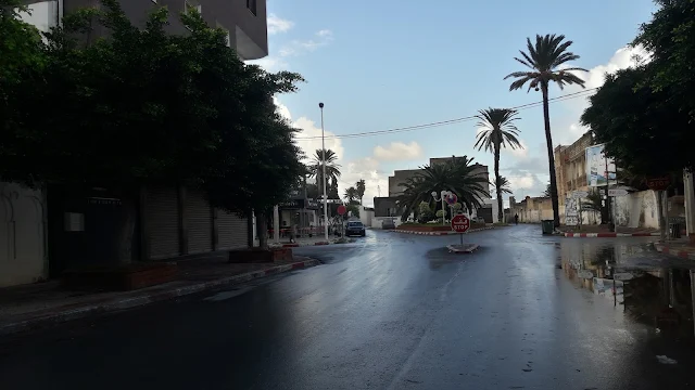 كميات الأمطار المسجلة في ولاية المهدية