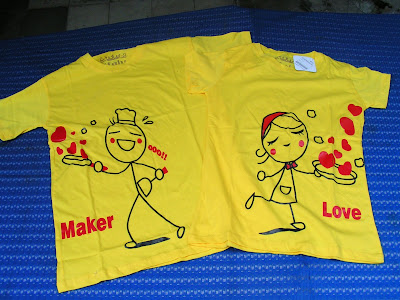 www pasangankaos blogspot com Maker dan Love warna Kuning 