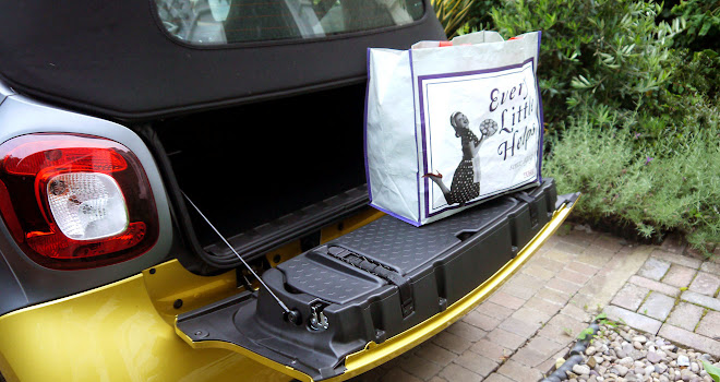 Smart ForTwo Cabrio narrow boot opening