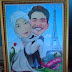 Karikatur Wedding Siap Pajang