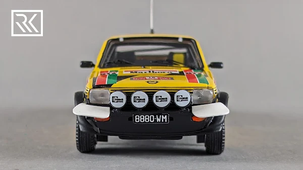 Zdjęcie modelu 1:43 Trofeu Scale Models Opel Kadett GT/E, Rallye Monte-Carlo 1977, Jerzy Landsberg / Marek Marek Muszyński