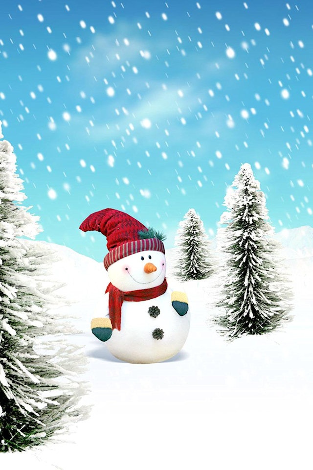  Saw, I Learned, I Share : 10  HD Christmas iPhone 4S Wallpapers