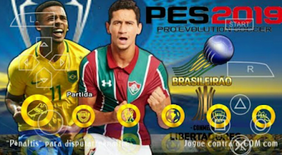 PES 2019 PPSSPP Brasil + Europe Update